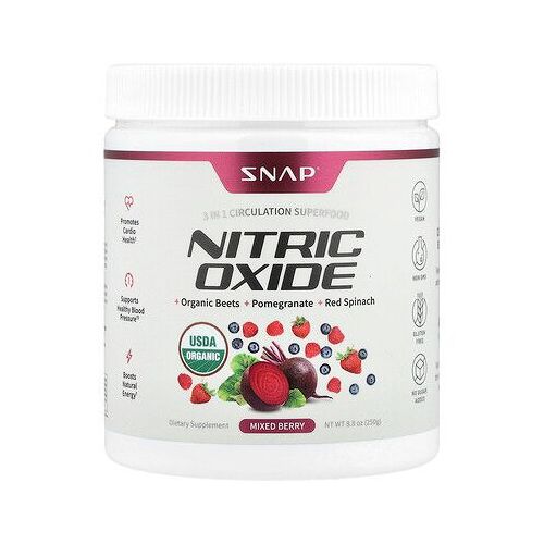 Snap Supplements, Monoxyde D'azote, Mélange De Baies, 250 G