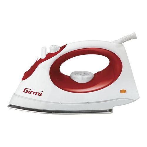 Girmi ST01 - Fer à vapeur - semelle : acier inoxydable - 1800 Watt - blanc/rouge