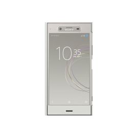 Sony Style Cover Touch Sctg50 - Étui À Rabat Pour Téléphone Portable - Polyuréthane, Polycarbonate - Argenté - Pour Xperia Xz1