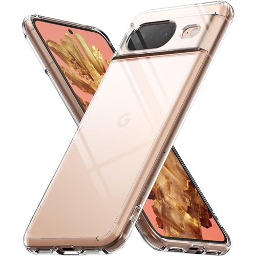 Coque Silicone Transparente Pour Google Pixel 8 Little Boutik©
