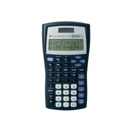 Texas Instruments TI-30X IIS - Calculatrice scientifique - 10 chiffres + 2 exposants - panneau solaire, pile