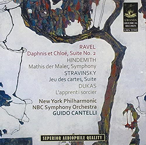 Cantelli Conducts Ravel, Hindemith, Etc.