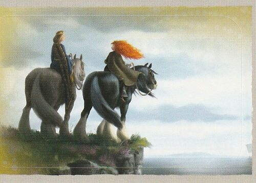 N°176 - Stickers Image Panini Disney Pixar Rebelle