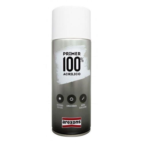 Bombe de peinture Arexons pour moto Fond Antirouille gris / 400 ml