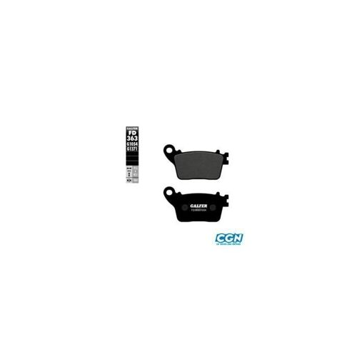 Plaquette Frein 182 Galfer Semi Metal Ar Honda Cb600hornet/Kawasakizx6r636/Yamaha Yzf/Mt10