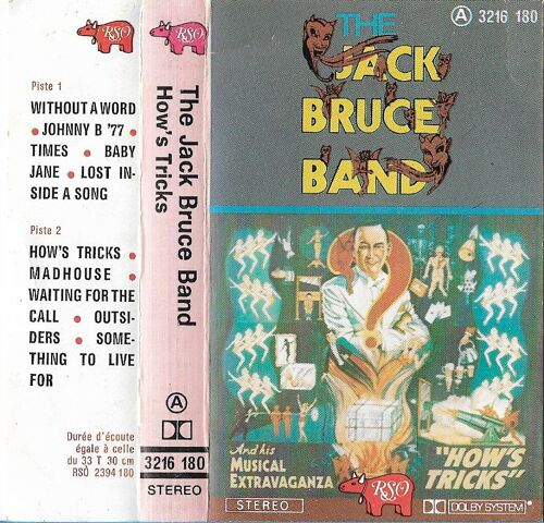 The Jack Bruce Band -How's Tricks