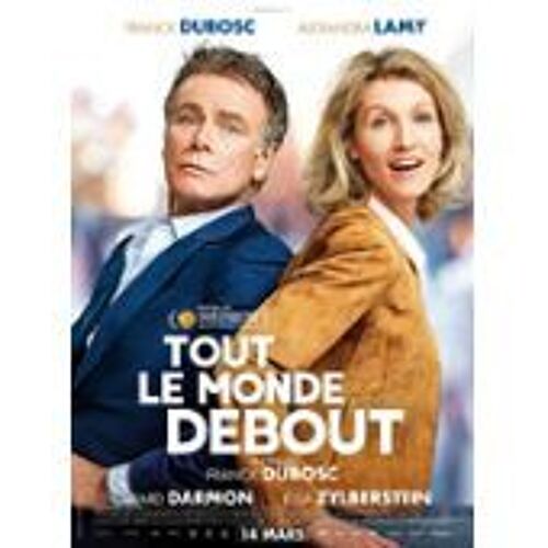 Tout Le Monde Debout - Franck Dubosc - Alexandra Lamy - Gerard Darmon - Affiche De Cinéma Pliée 60x40 Cm