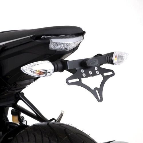 Support De Plaque R&g Racing Noir - Yamaha Mt-125