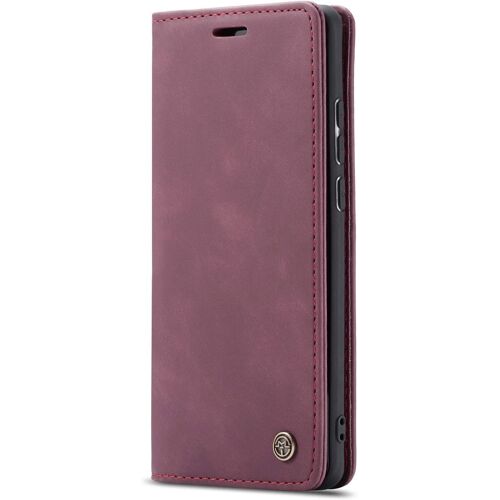 Coque Huawei P20 Pro,Coque Rabat avec Magnetique,Housse Portefeuille Cartes Stand Fonction (Rouge)
