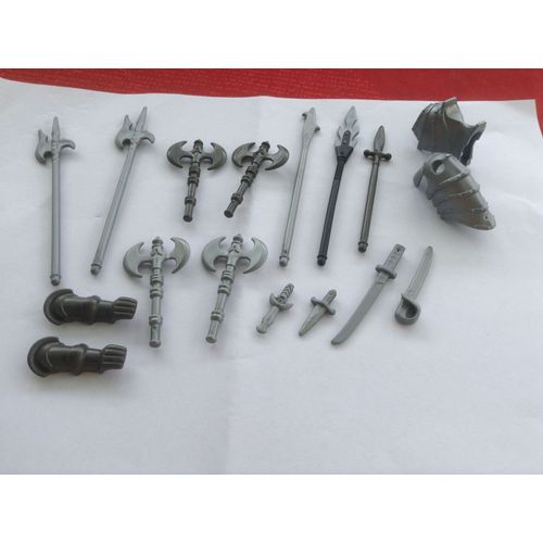 Lot Playmobil Armes Et Divers Armures Du Moyen Age