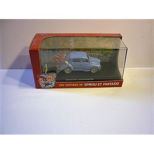 Lot De 6 Voitures Miniatures Spirou Atlas 1/43 - Neuves En Boîte Avec Livret - Thème Tintin