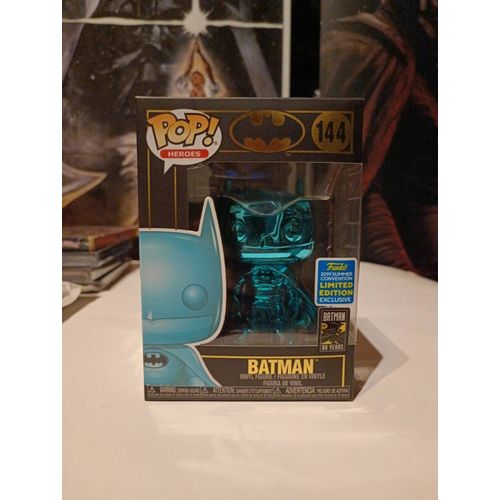Funko Pop Batman 144 Bleu Métallique