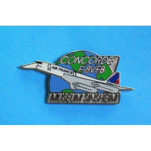 13037 // 1 Pin's : Le Concorde / Air France N° 207 F-B V F B / Vendu 1 Au Musée De Sinsheim Allemagne