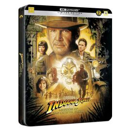 Indiana Jones Et Le Royaume Du Crâne De Cristal - 4k Ultra Hd + Blu-Ray - Boîtier Steelbook® Limité