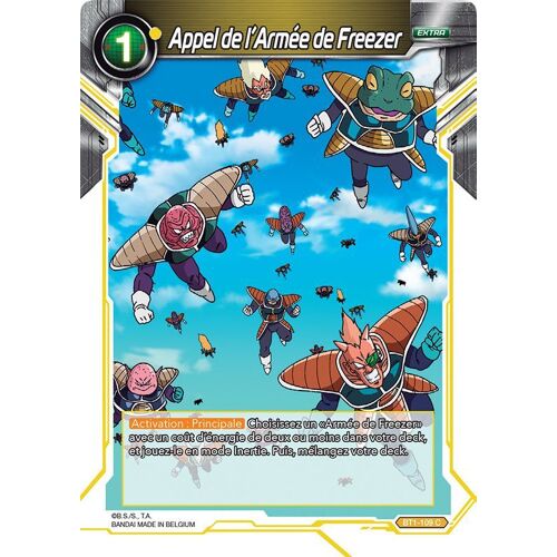 Bt1-109 Appel De L'arme De Freezer Dbs