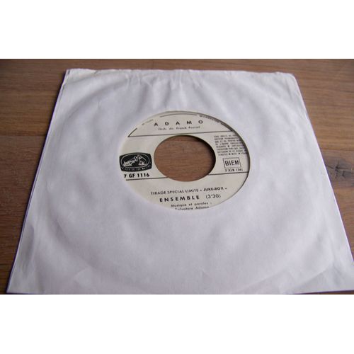 Sont-E Vos Bijoux ? / Ensemble - Tirage Special Limité Juke-Box
