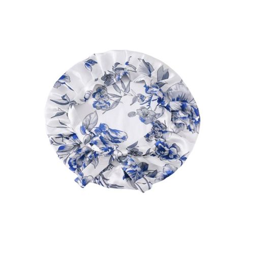 Bonnet De Nuit Ajustable En Soie Pour Cheveux Longs, 100 % Soie De Mûrier Multicolore