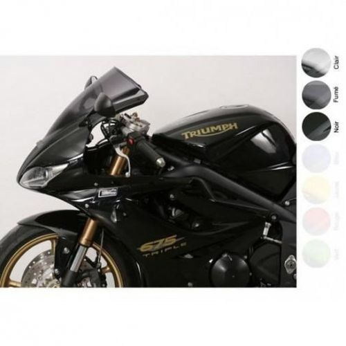 Mra - Bulle Racing Fumee Compatible Triumph Daytona 675 09-11