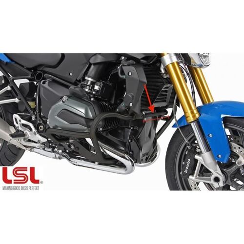 Lsl Stiffening Bracket For Crash Bar R 1200 R/Rs 15-18, 1200 Gs Lc 13-18, Noir