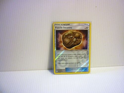 Carte Pokémon Fossile Inconnu Reverse - Soleil Et Lune 5 Ultra Prisme - 134/156 - Fr