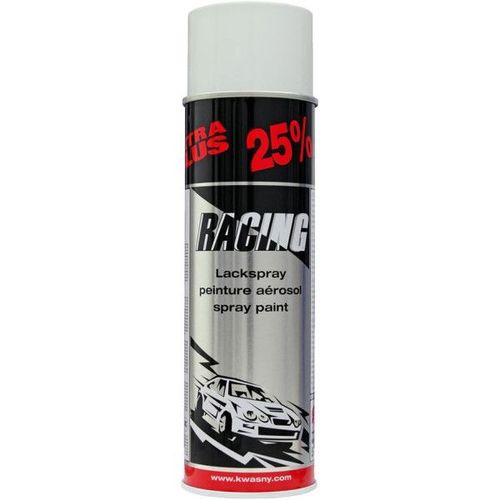 Bombe De Peinture - Carrosserie Voiture - Racing - Blanc Brillant - 500ml