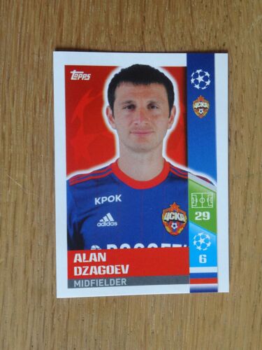 Image N°480 Panini Foot Champions League 2017 2018 - Alan Dzagoev -Cska Moscou-