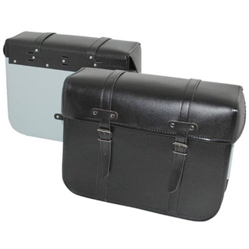 Sacoche Cyclo Sporfabric R50 Dos Metal Noir (38x31x14cm) (Fixation Par Courroies) (Paire)
