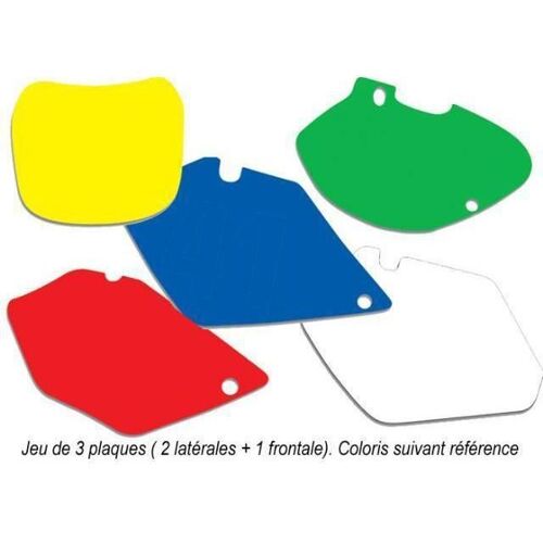 Fonds De Plaque Rouge Pour Kx250f 06-08 - - Rouge