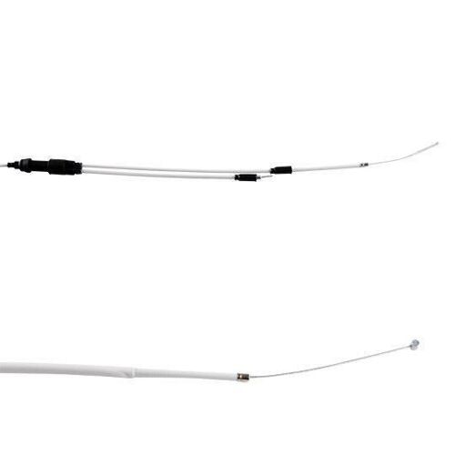 Câble D'accélérateur Blanc Doppler Pour Moto Beta 50 Rr Enduro Blanc