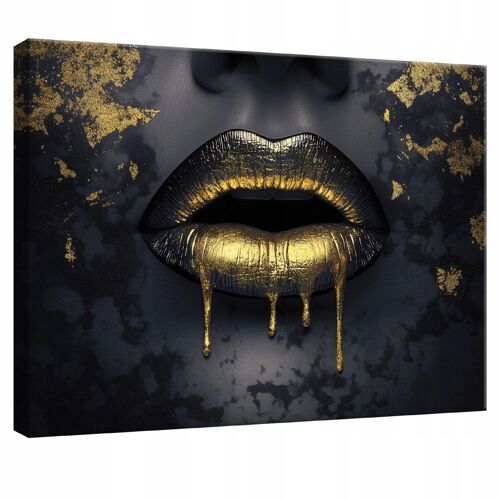 Impression sur toile femme moderne 60x40 cm xxl tableau décoration deco murale intissée pour salon chambre cuisine