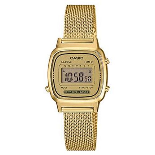 Montre Casio La670wemy-9ef Yellow Gold Résine Unisex