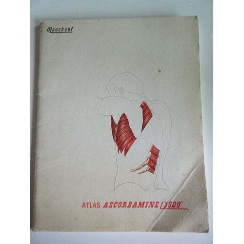 Dossier De 15 Planches Couleurs Et Noir Et Blanc Sur Tous Les Muscles Du Corps Humain