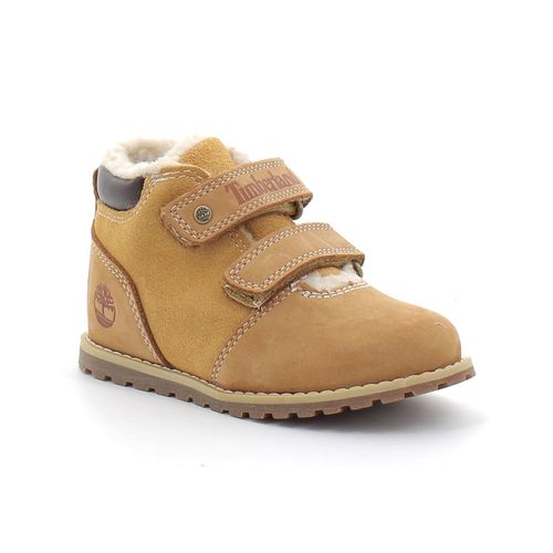 Timberland - Bottine À Doublure Chaude Et À Scratch Pour Enfant Pokey Pine - Marron - 22