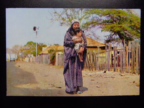 Venezuela Madre India Goajira Con Su Hijo