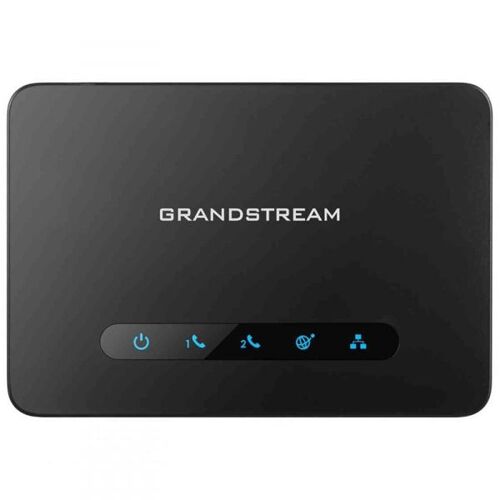 Grandstream HT814 Noir Neuf - Téléphone fixe et accessoires