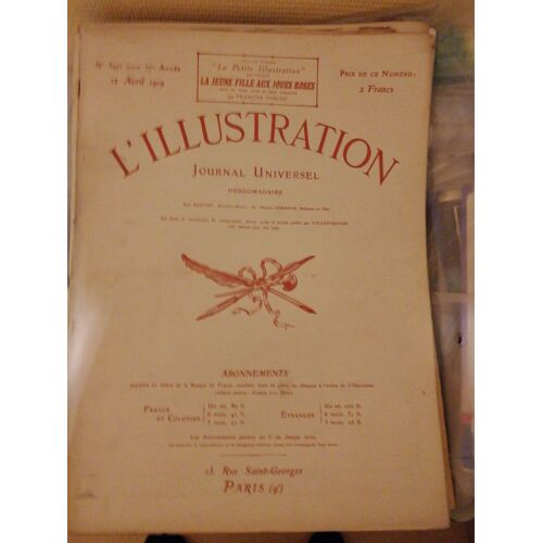 L'Illustration 3971 Du 12 Avril 1919