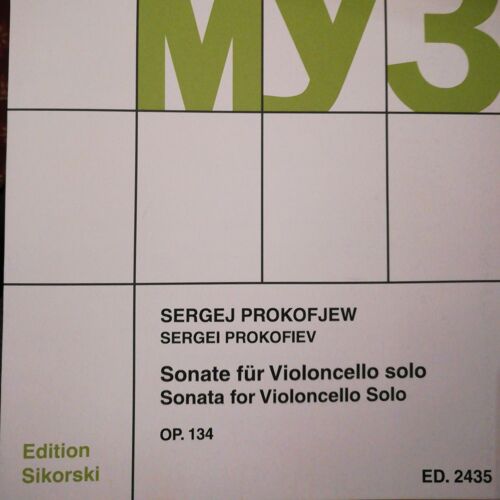 Prokofiev - Cello Sonata Opus 134 /