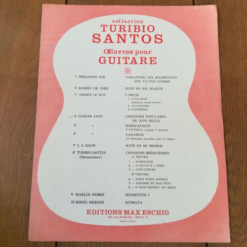 Gaspar Sanz, Chansons Populaires Du Xviie Siècle Pour Guitare