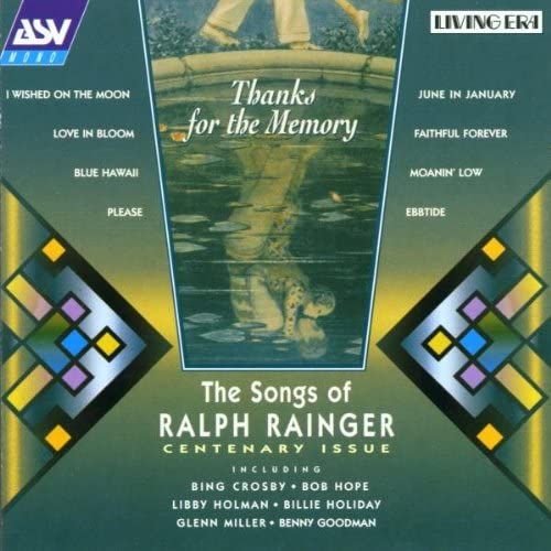 Thanks For The Memory-Songs Of