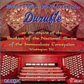 Maurice & Marie-Madeleine Chevalier Duruflé At The Organs Of The Basilica Of The National Shire Of The Immaculate Conception