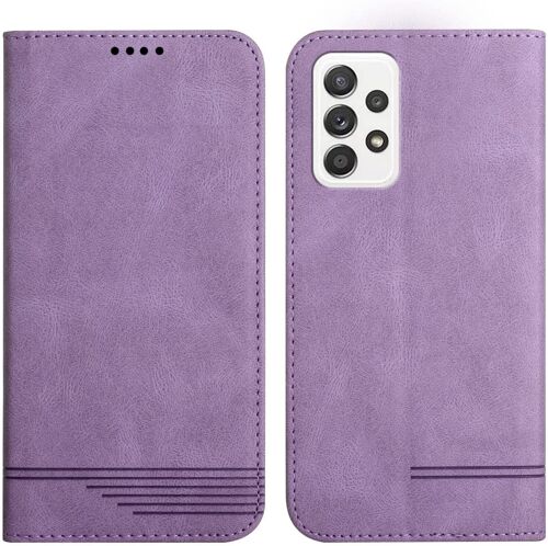Coque Samsung A33 5G Housse de Cuir PU pour Galaxy A33 5G Portefeuille Magnetique Etui de Protection pour Samsung Galaxy A33 5G - Violet