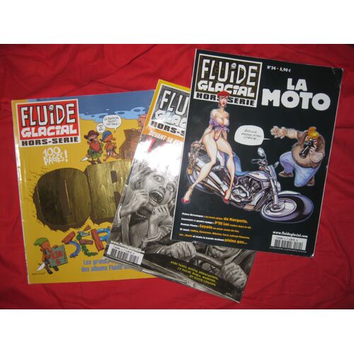 Lot 3 Numeros Hors Serie Fluide Glacial 2003
