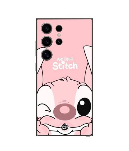 Coque Samsung Galaxy S24 Ultra Stitch Angel Mignon Gond Rose