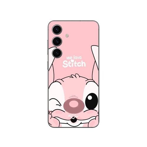 Coque Samsung Galaxy S25 Stitch Angel Mignon Gond Rose