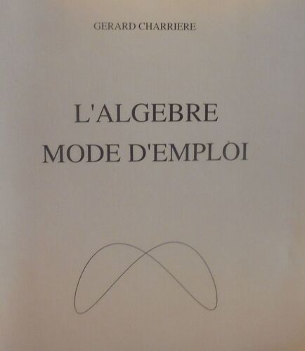Algèbre Mode D'emploi