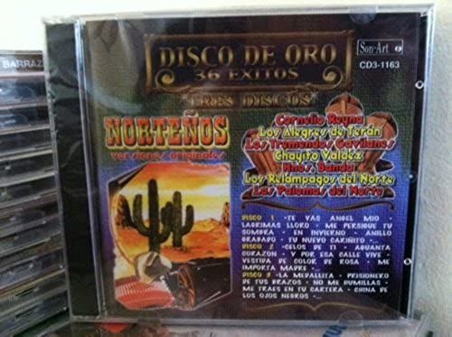 Disco De Oro : 36 Exitos Norteños