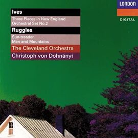 Ives: Three Places In New England (Orchestral Set No. 1); Orchestral Set No. 2 / Ruggles: Sun-Treader; Men And Mountains / Seeger: Andante For Strings (From String Quartet, 1931)