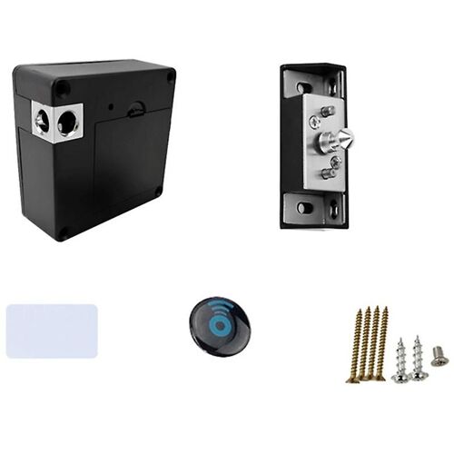 Serrure de tiroir intelligente Casier d'armoire intelligent IC / carte d'identité TT Serrure Meubles électroniques Porte en bois Lo