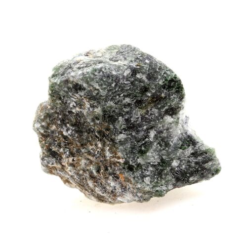 Pargasite Chromifère & Rubis. 84.2 Ct. Vieille-Brioude, Haute-Loire, France