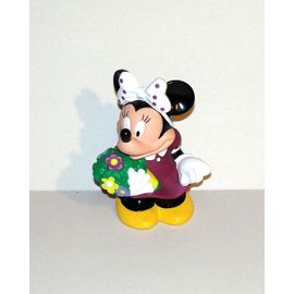 Figurine Minnie Bouquet De Fleurs Tirelire